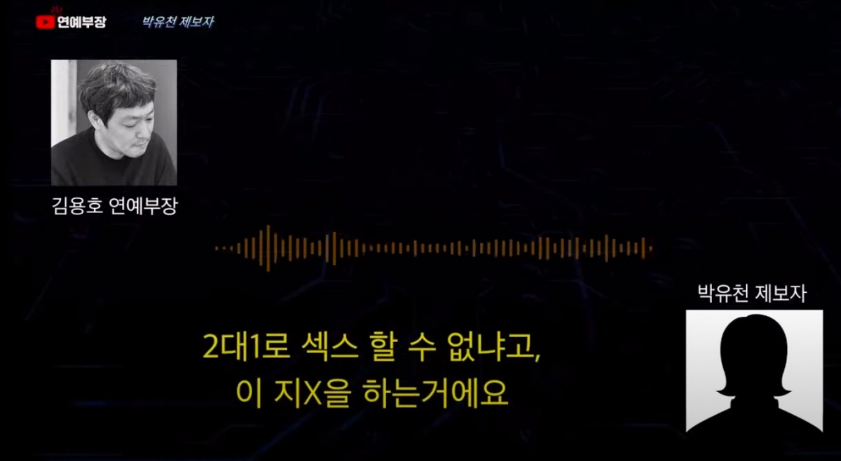 YouTube《김용호연예부장》畫面截圖