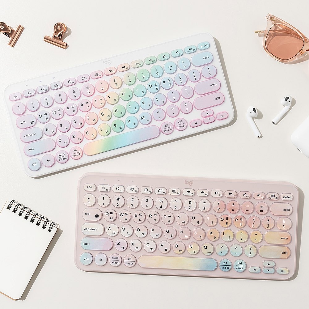 羅技K380粉彩「鍵盤保護套」