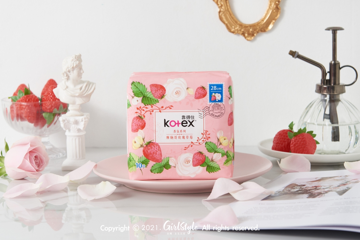 Kotex 摩納哥玫瑰草莓