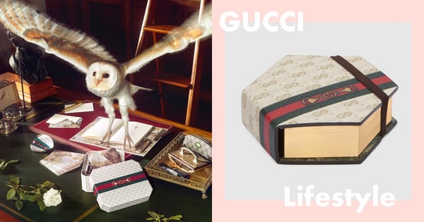 哈利波特既視感♡GUCCI開設「魔法文具店」超美筆記本、色鉛筆、撲克牌好想放入購物車