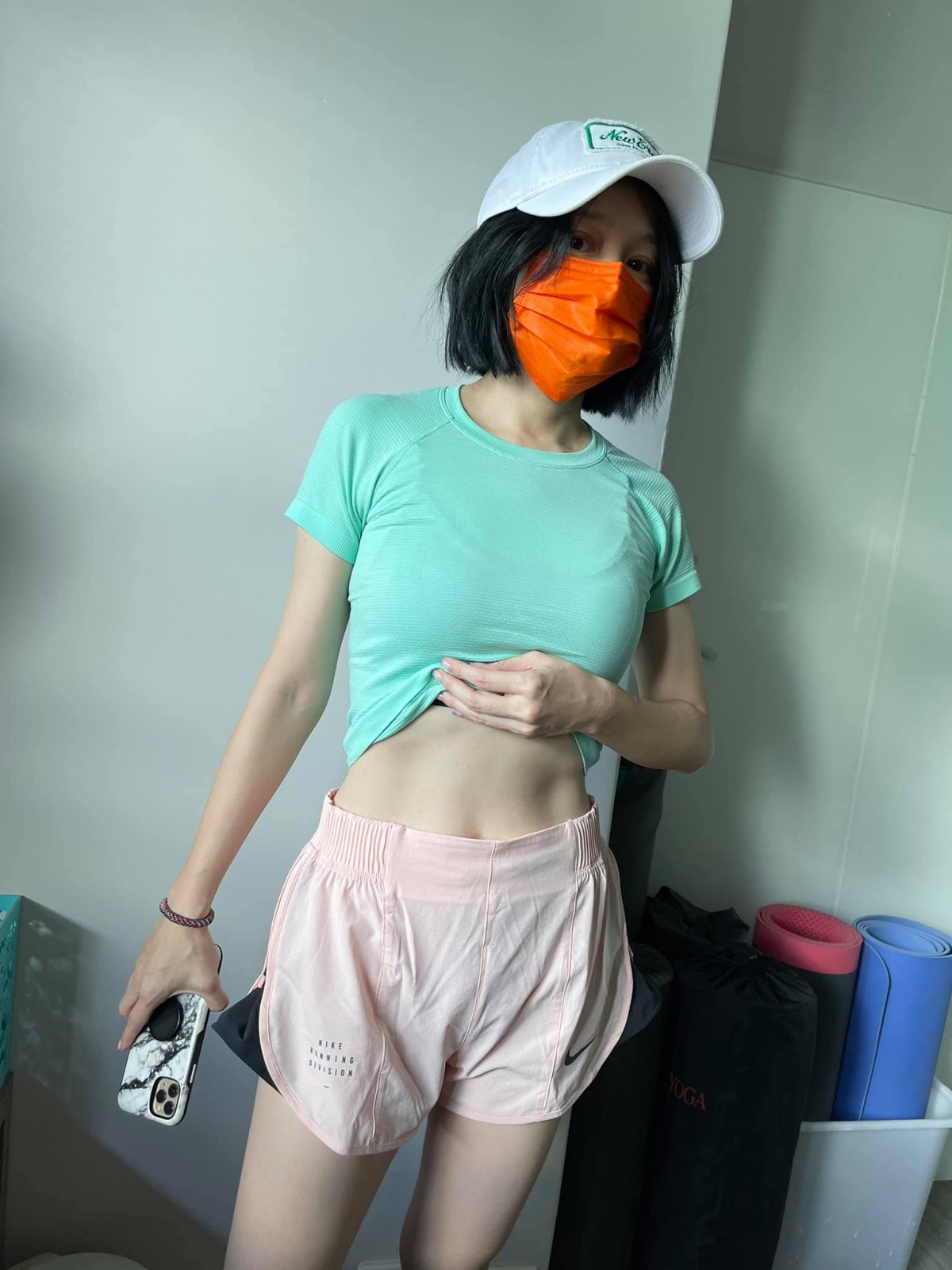 徐若瑄開曬腹肌