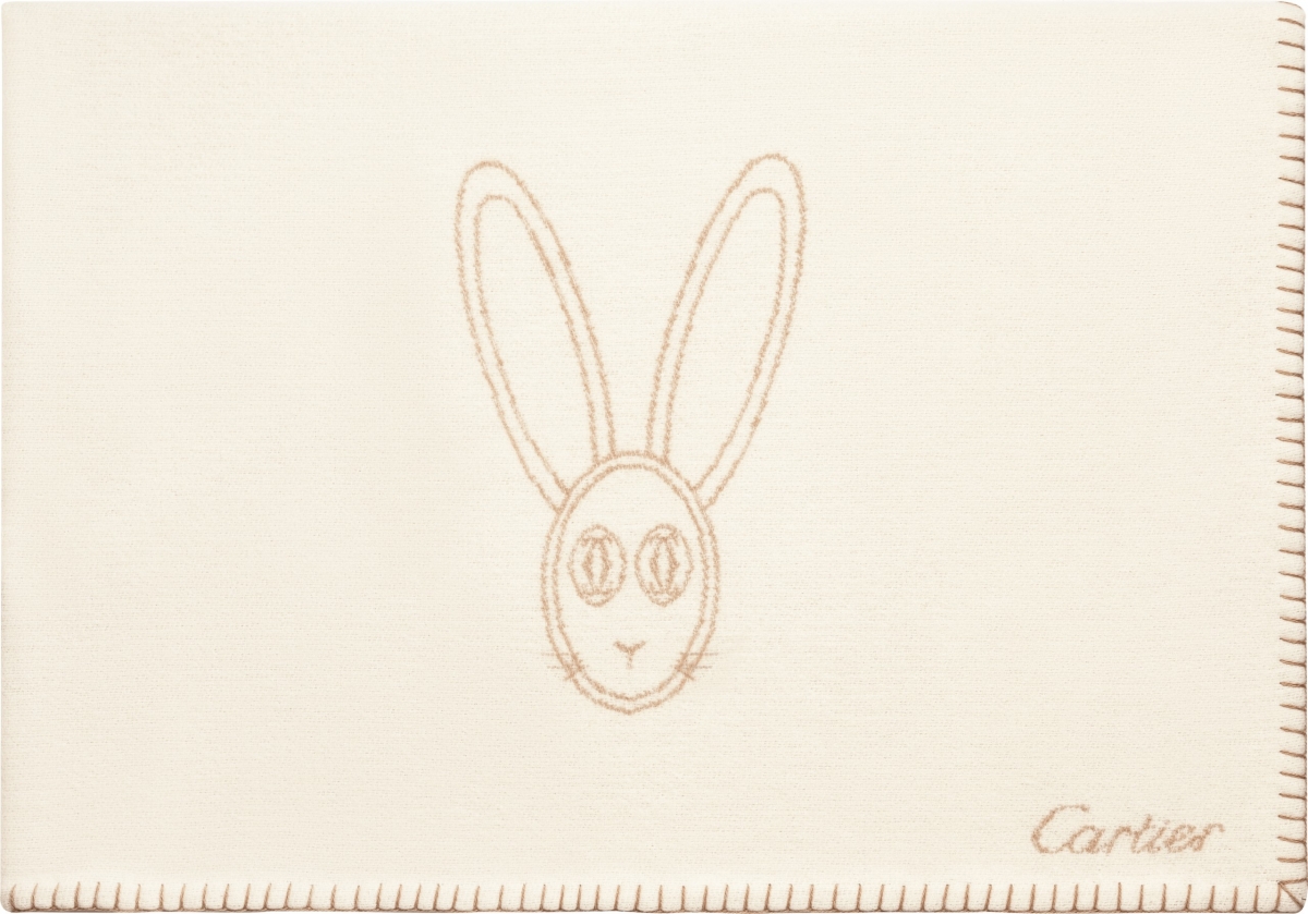 Cartier Baby系列吐子毛毯，嬰兒精品