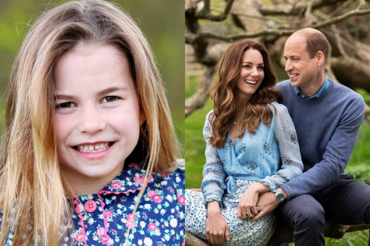 夏洛特公主與王室爸媽