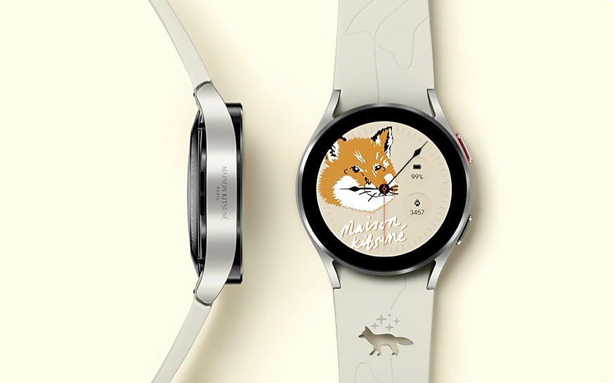 三星×Maison Kitsuné夢幻聯名智慧錶、耳機