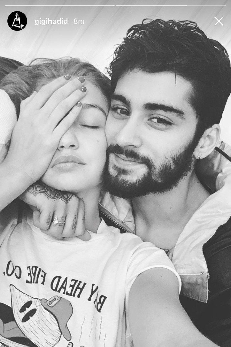 贊恩與吉吉放閃