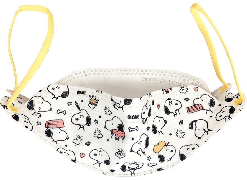 史奴比4D立體口罩上層滿版