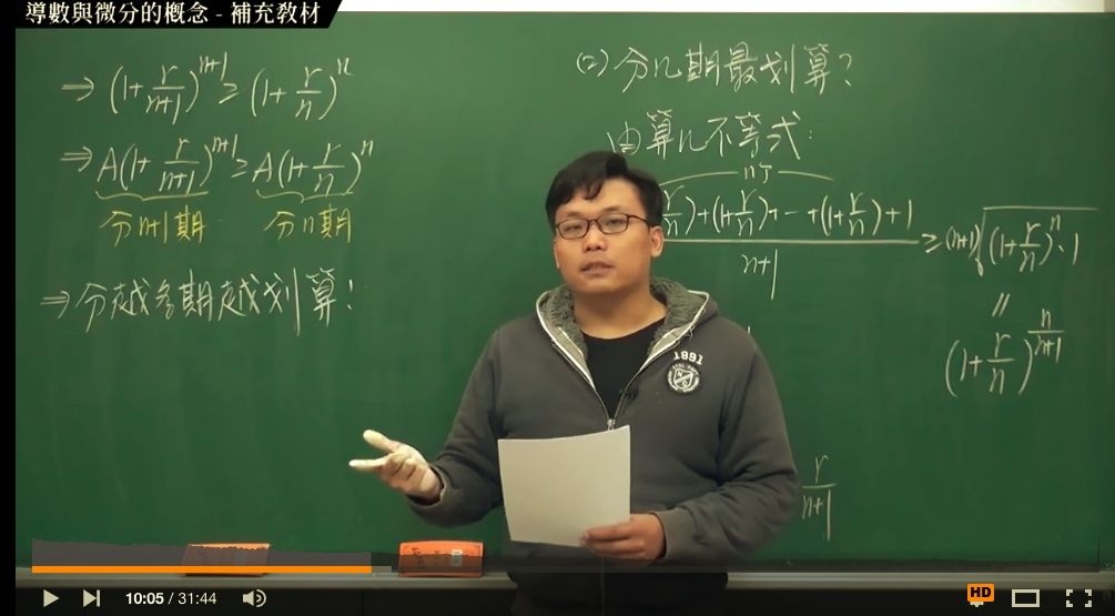 數學老師張旭在Pornhub教數學