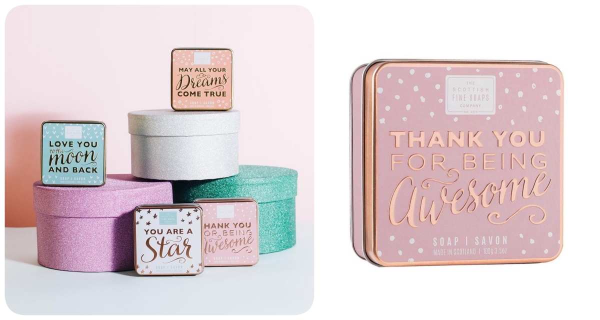 聖誕節最閃亮!繽紛肥皂禮盒