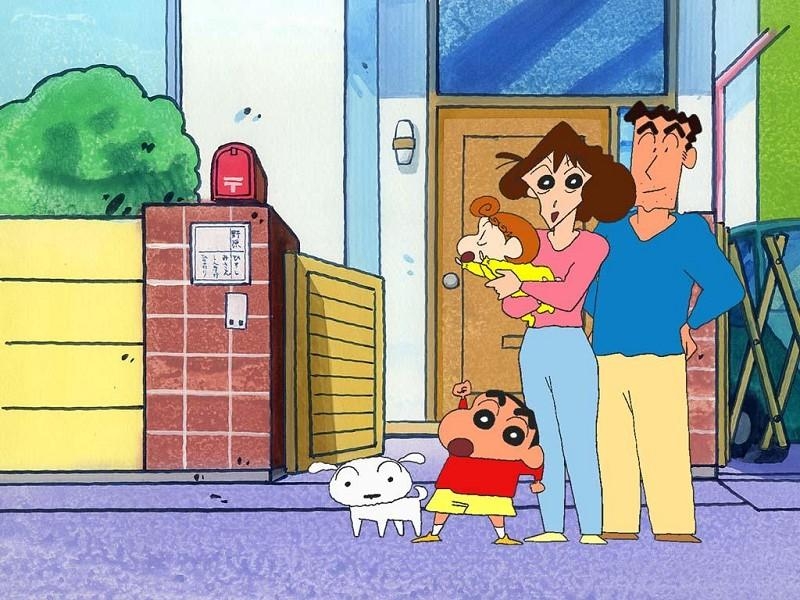 野原新之助一家人