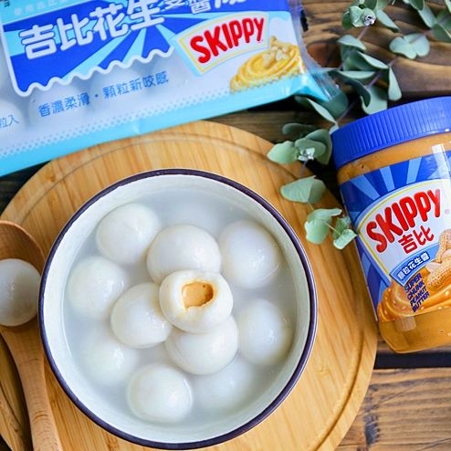 桂冠花生雙醬湯圓