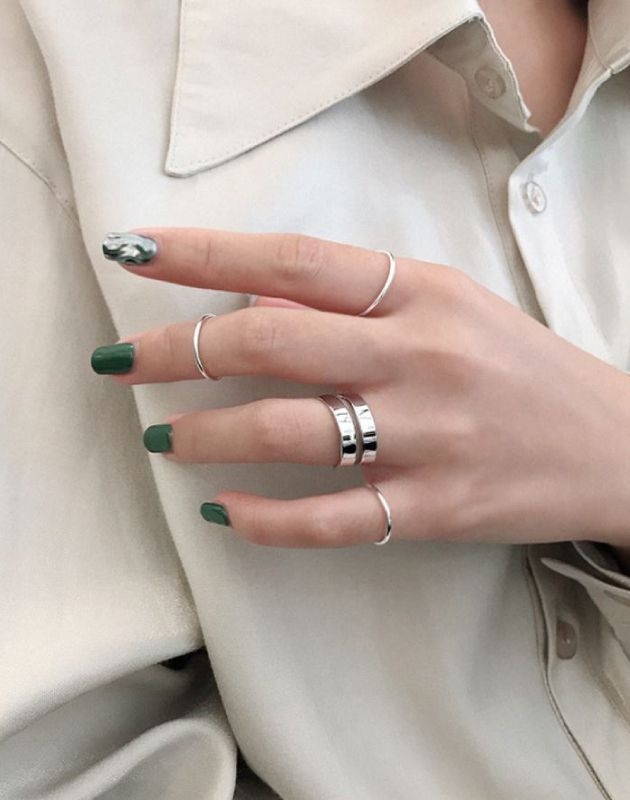 無名指戒指戴法