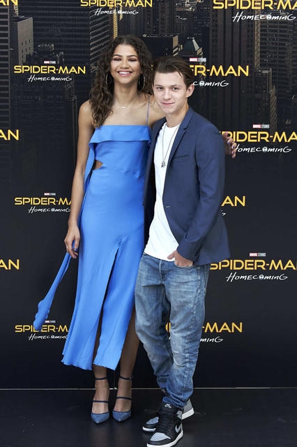 湯姆霍蘭德and女友Zendaya