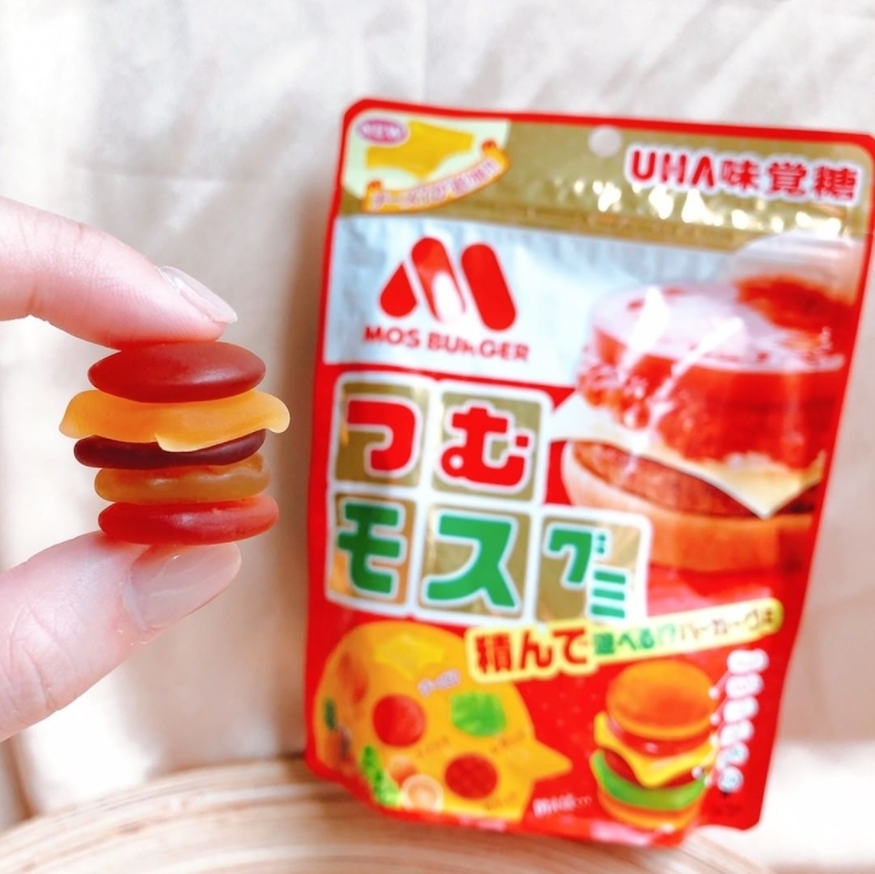 摩斯漢堡軟糖台灣開賣