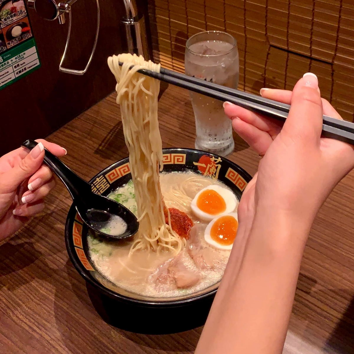一蘭拉麵菜單