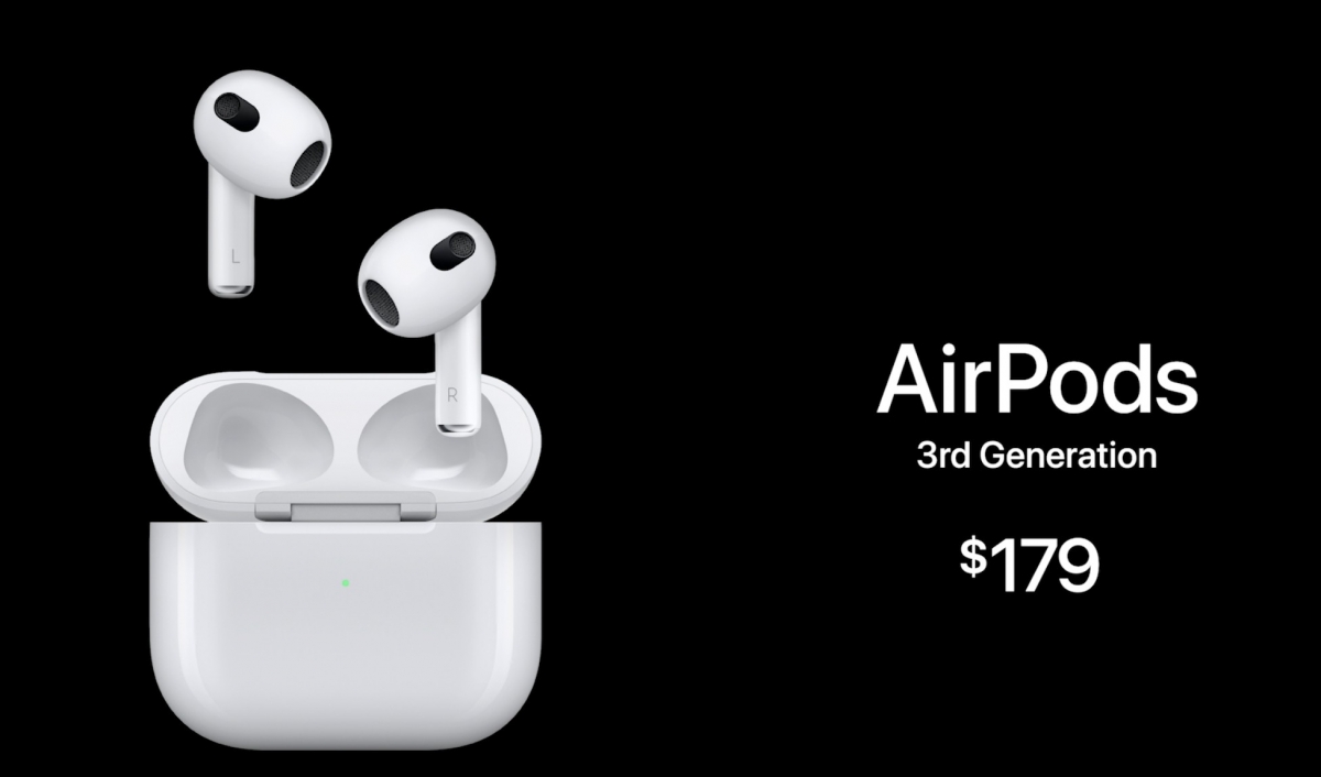 AirPods 3售價179美元