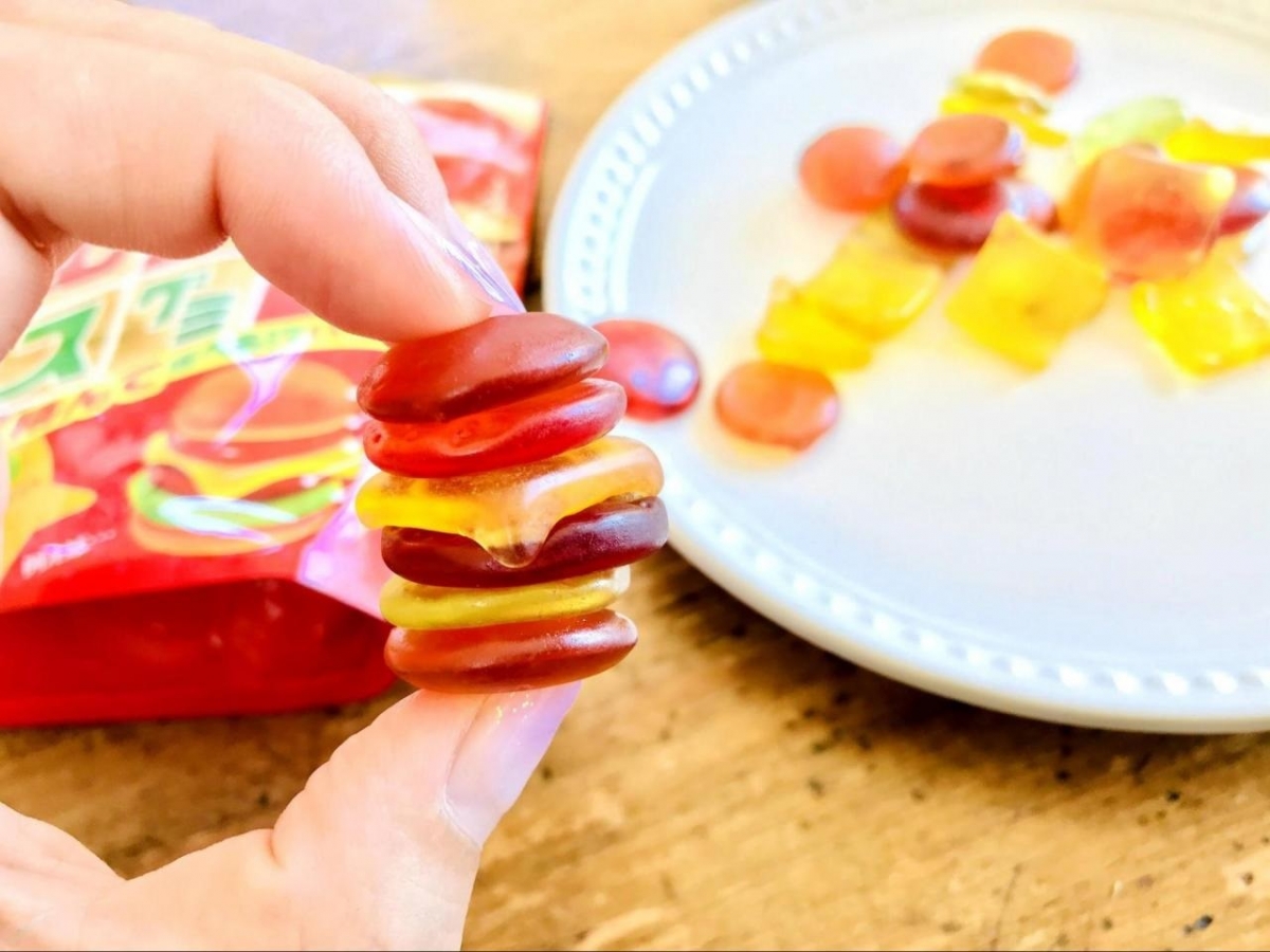 摩斯漢堡軟糖超可愛