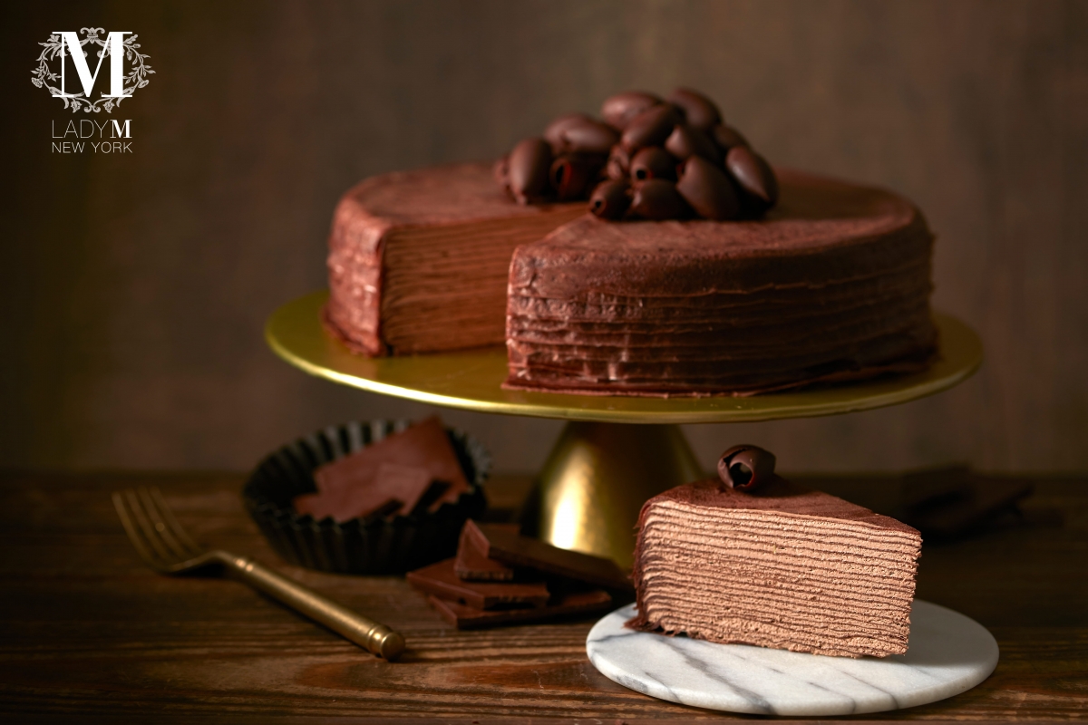 Lady M巧克力千層蛋糕