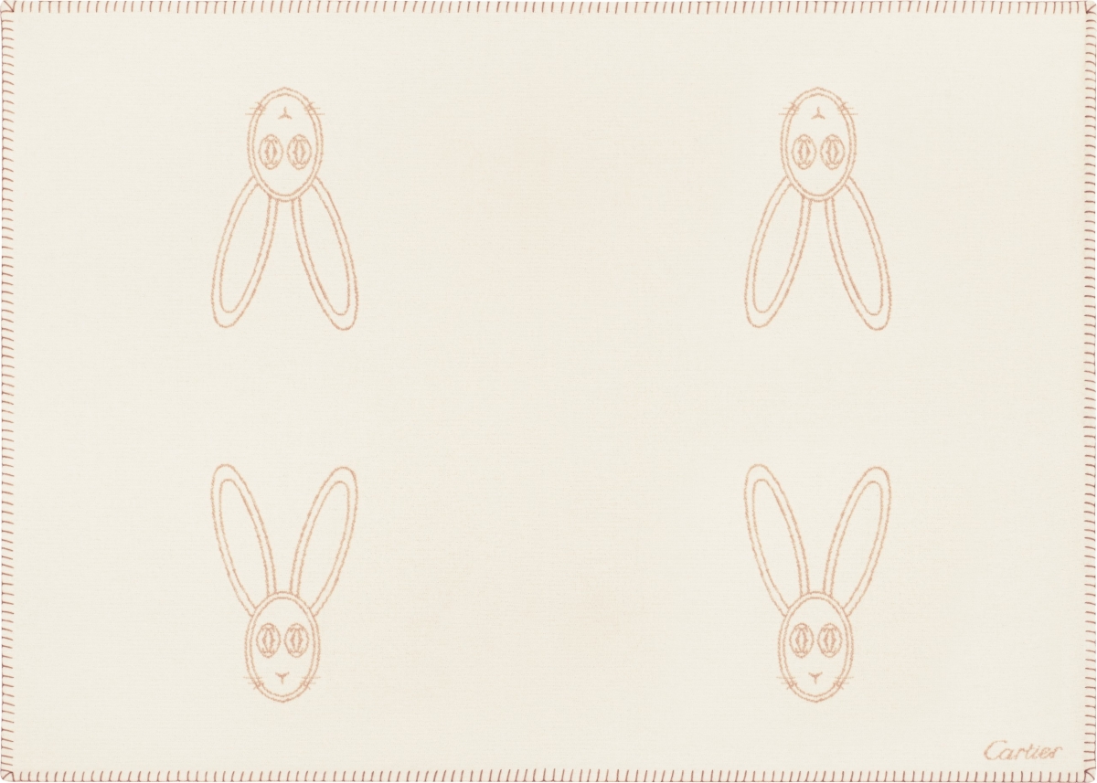  Cartier Baby系列吐子毛毯，嬰兒精品