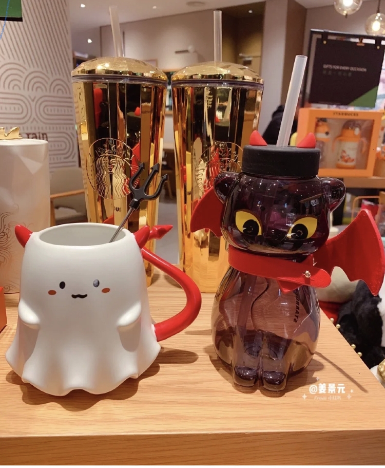 中國大陸星巴克萬聖節杯款