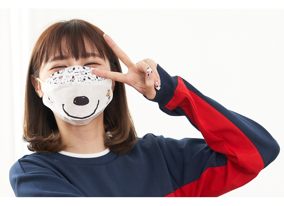 PPEANUTS史奴比4D立體口罩