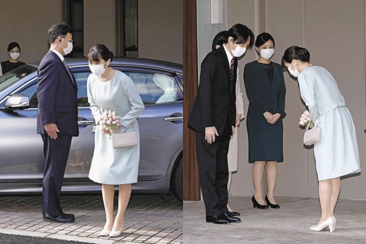 真子公主離開宮邸