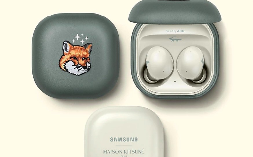 三星×Maison Kitsuné夢幻聯名智慧錶、耳機