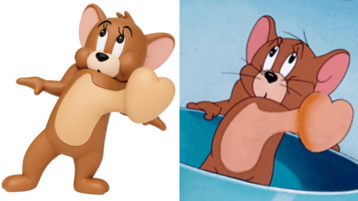 傑利鼠心臟怦怦跳的樣子也被還原了!