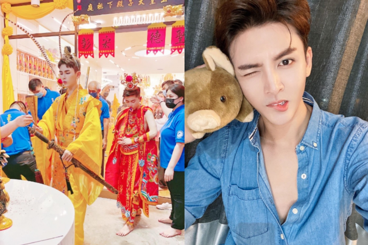 馬來西亞「最帥乩童」意外爆紅。