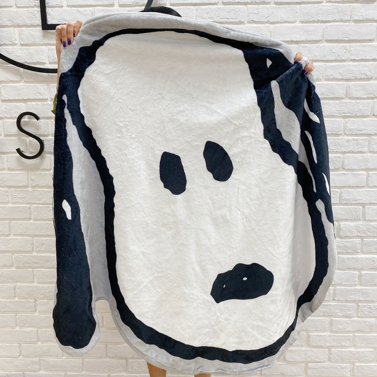  SNOOPY史於經典造型大頭毯