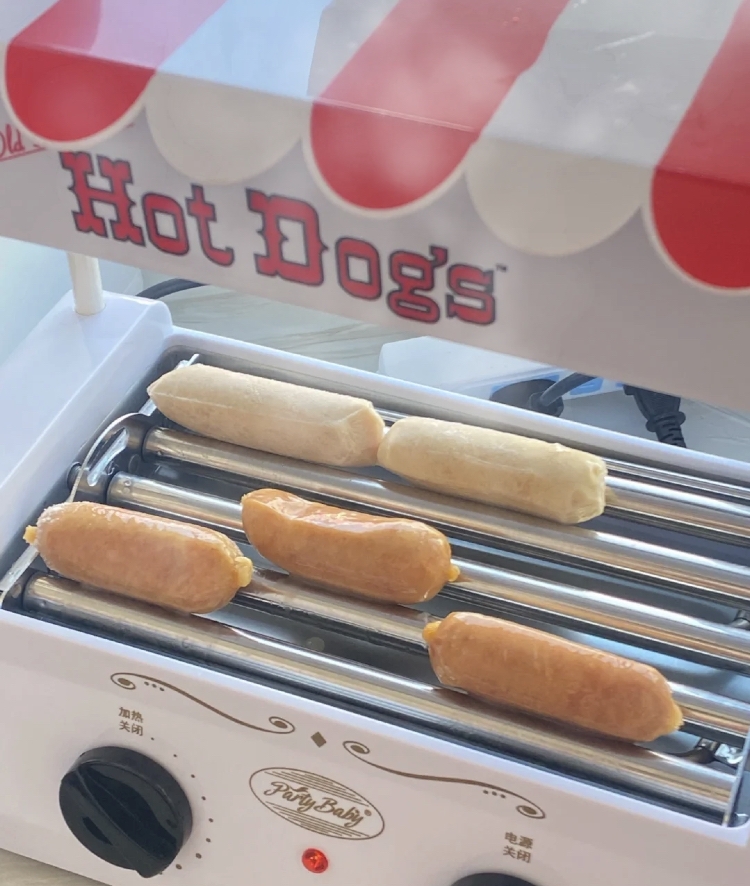 迷你烤腸機#十段式控溫設計