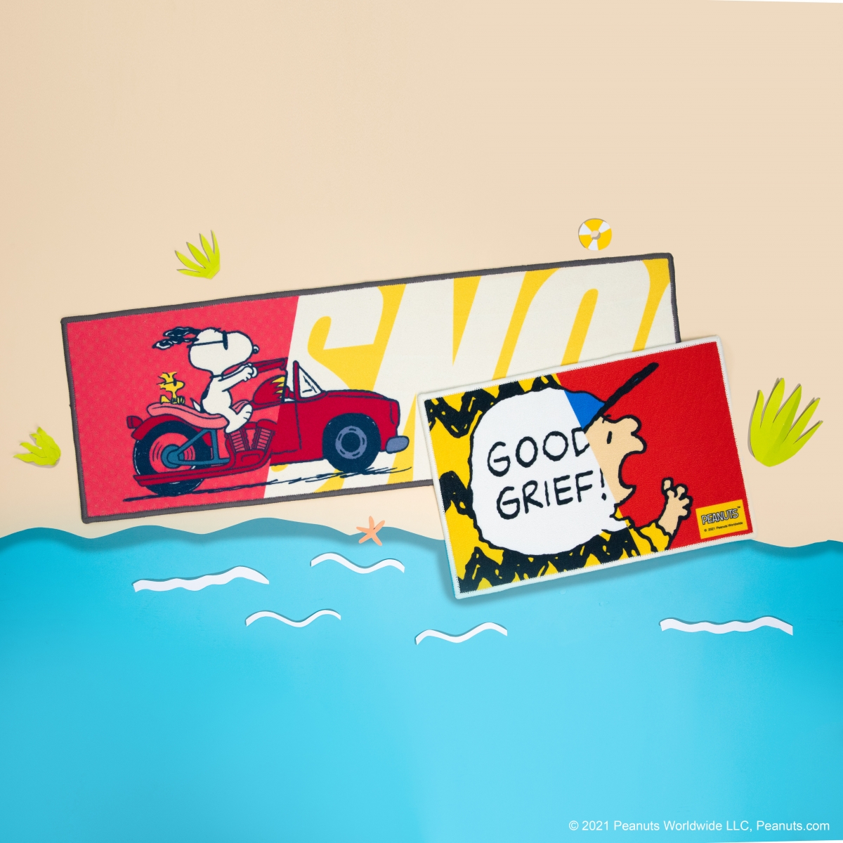 康是美 SNOOPY潮玩藝術地墊