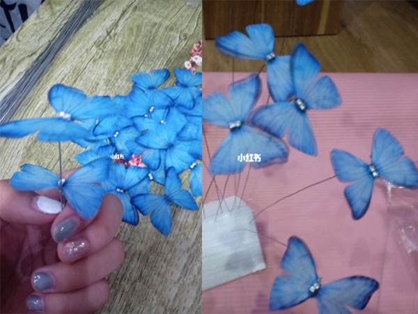 小紅書爆款「蝴蝶花束」DIY教學