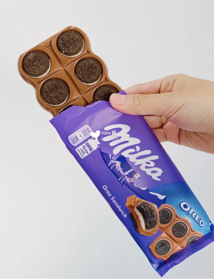 Milka x OREO 巧克力三明治餅乾開賣地點