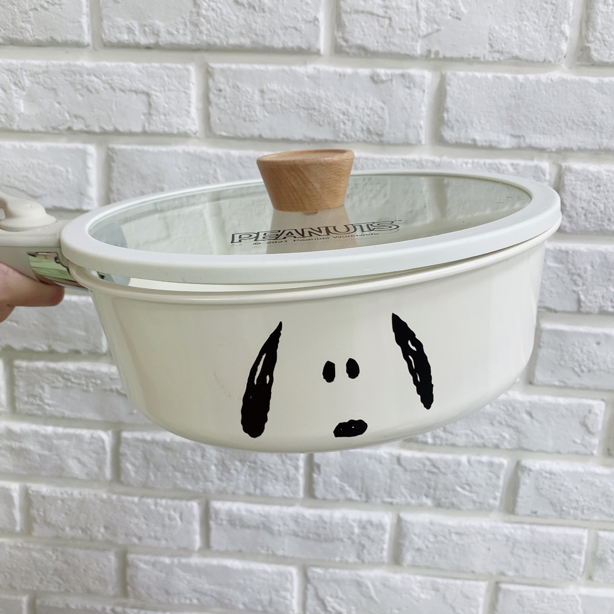 康是美SNOOPY史於經典鍋具三件組