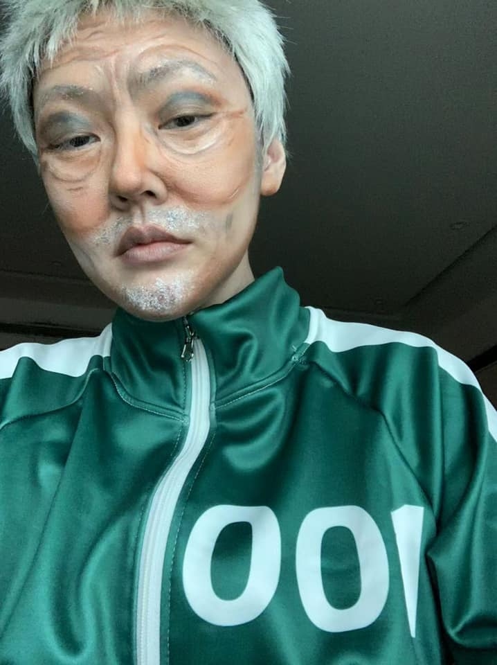 小S萬聖節扮《魷魚遊戲》吳一男