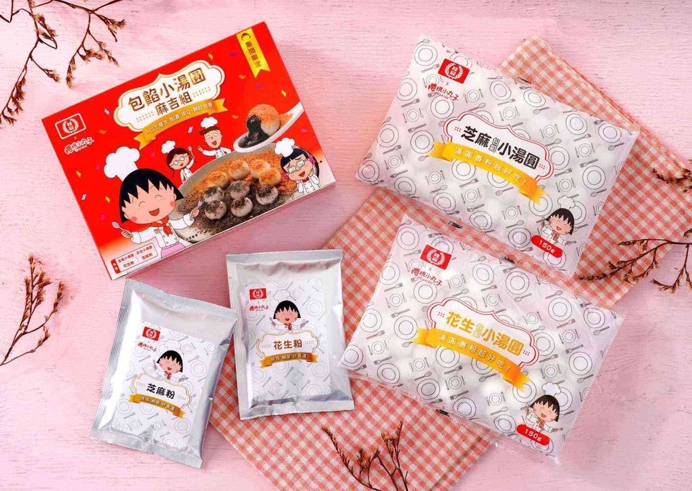 桂冠包餡小湯圓麻吉組
