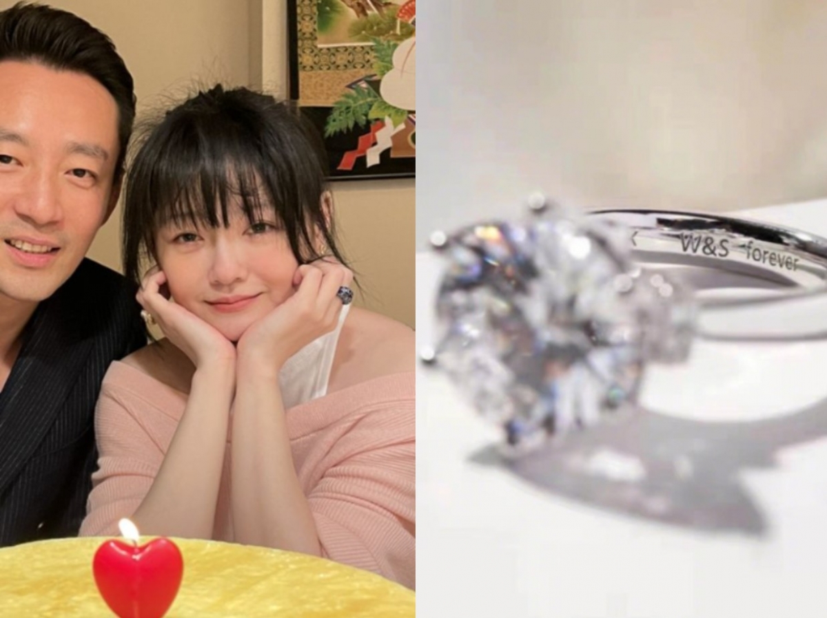汪小菲在與大S結婚10週年時曾送給她紀念鑽戒,沒想到依然無法挽回婚姻。