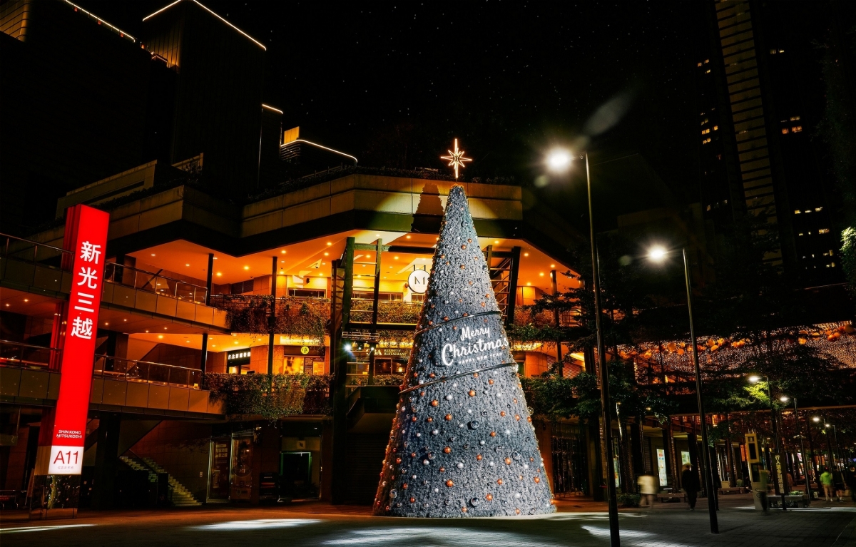 台北信義新天地聖誕樹