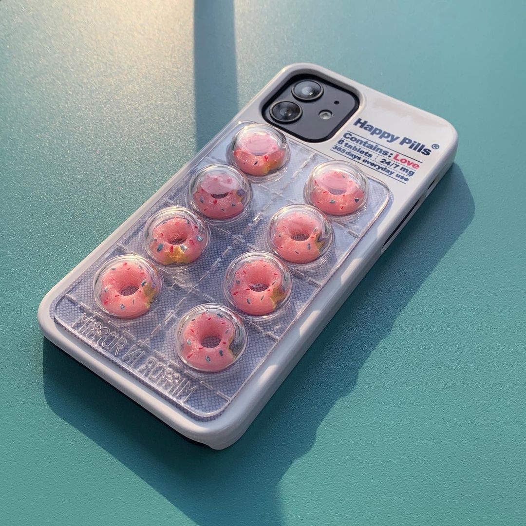 膠囊手機殼甜甜圈款