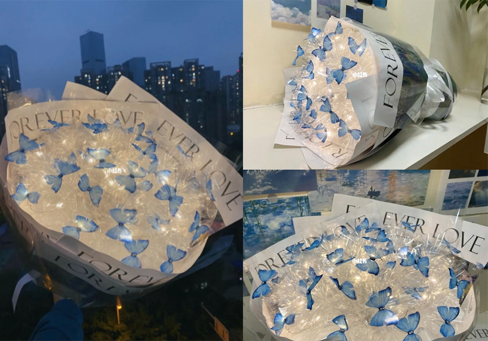 送禮推薦-小紅書爆款「蝴蝶花束」