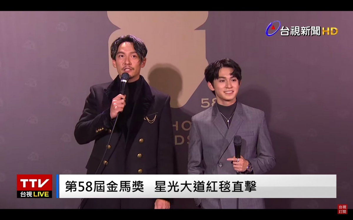 台灣電視公司轉播截圖