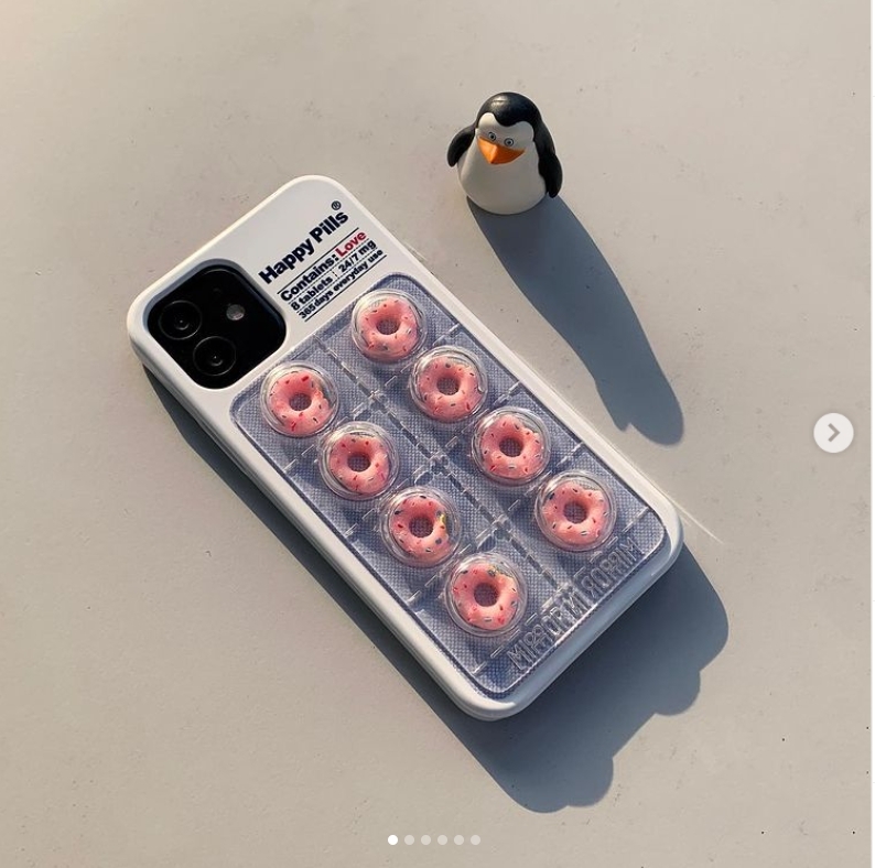 甜甜圈膠囊手機殼