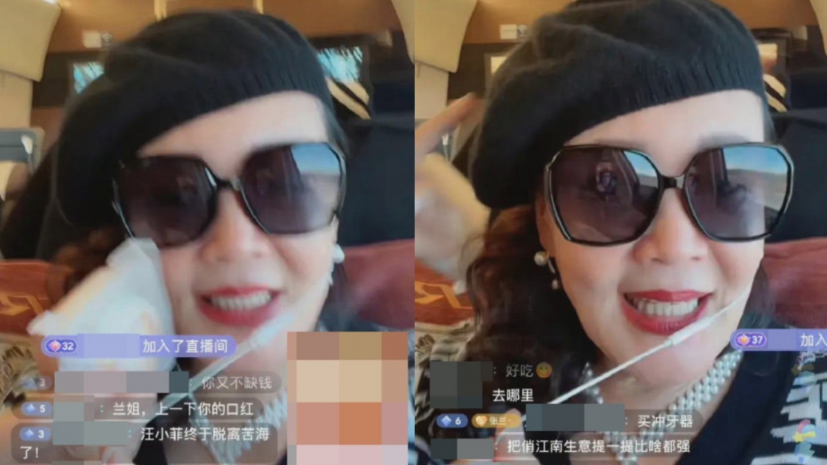 張蘭在大S、汪小菲宣佈離婚後,在個人直播中表示捨不得兒子長期來回兩岸多次核酸檢測。