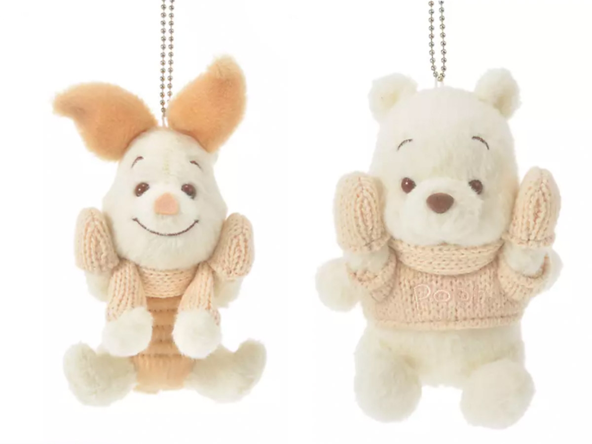 奶茶維尼與小豬鑰匙圈