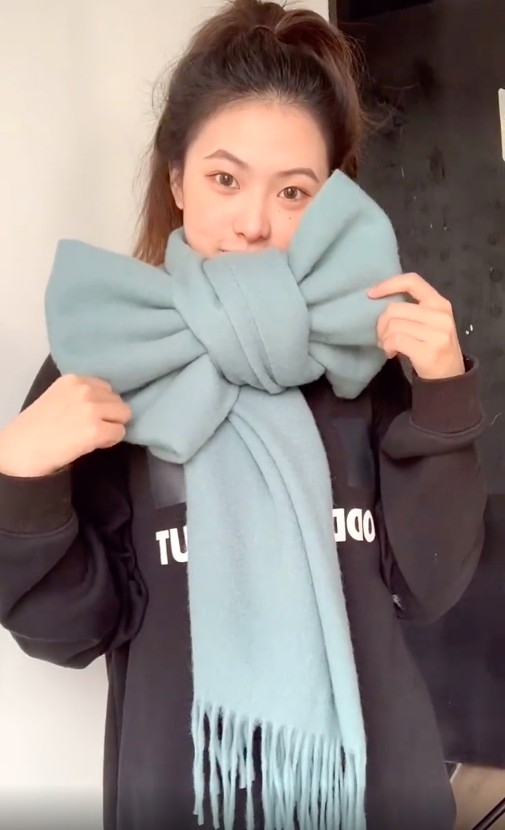熱搜5款超時髦「圍巾綁法」