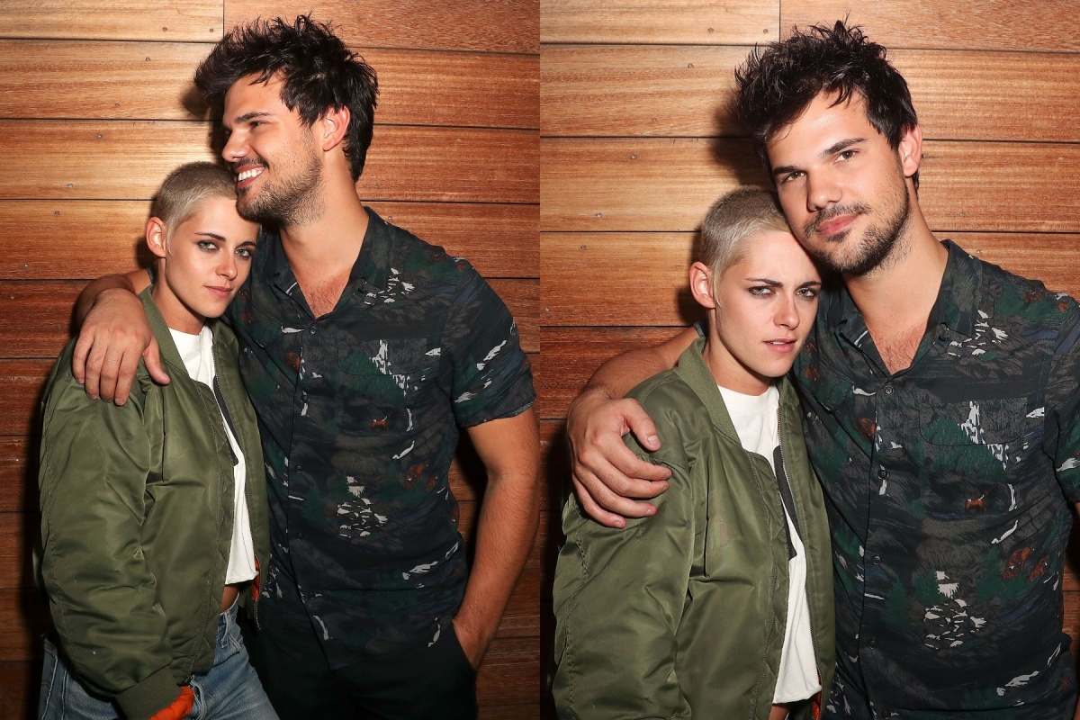 泰勒與《暮光之城》史都華團聚照