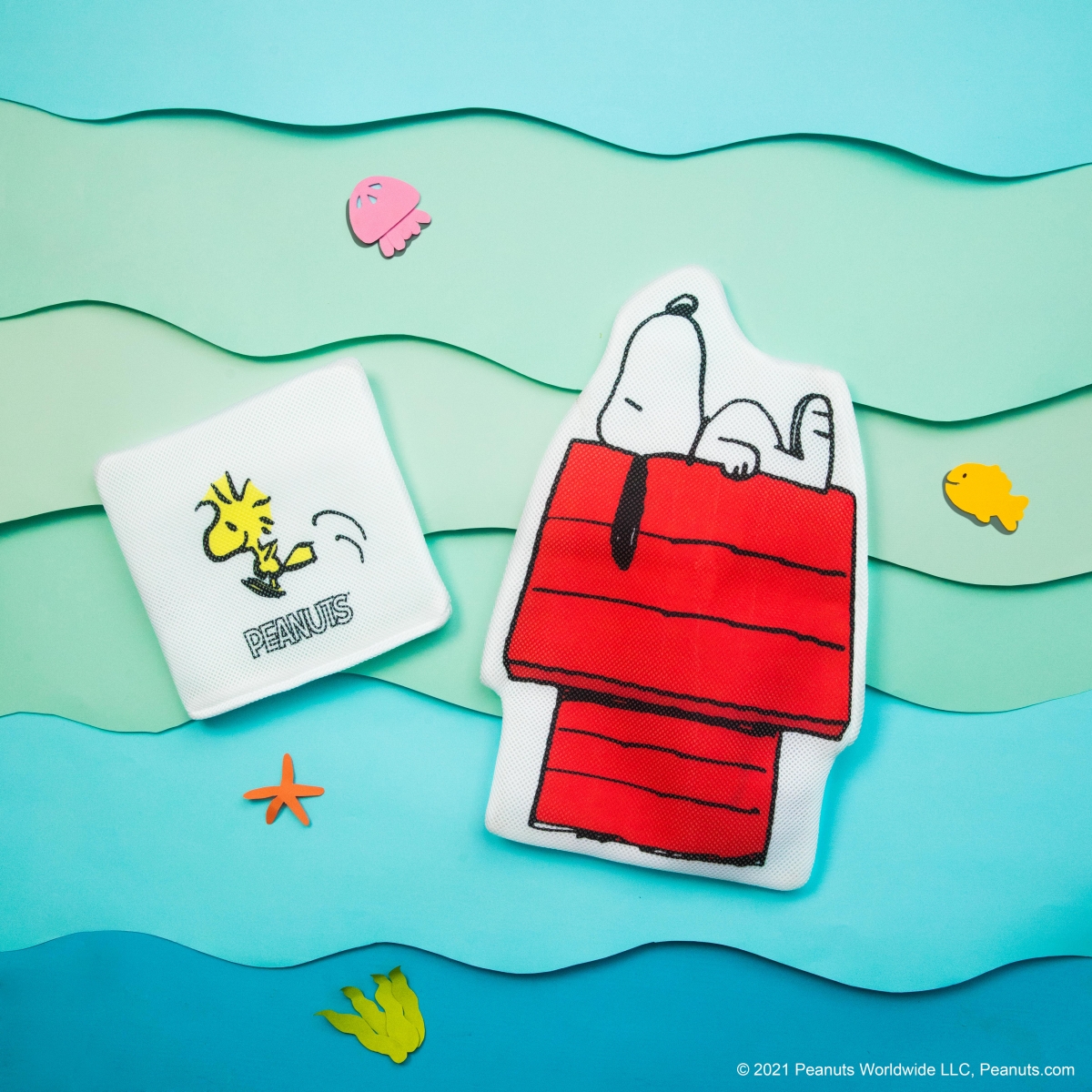  康是美SNOOPY史於經典洗衣袋兩件組