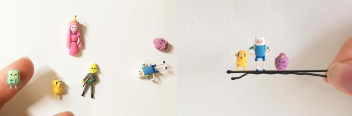 可愛的阿寶、老皮與泡泡糖公主也都縮小啦！