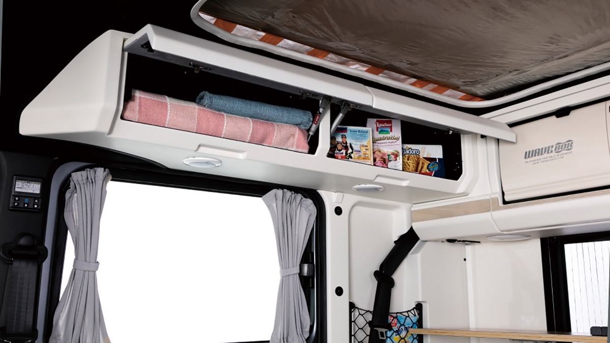 Honda N-Van置物空間