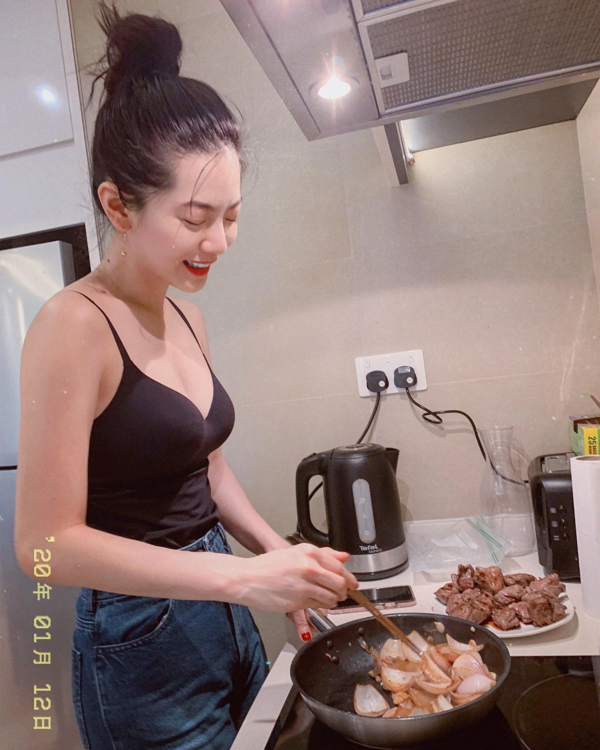 曾之喬平時飲食都以清淡、不易造成身體負擔為主。